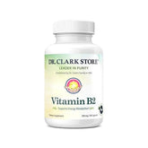 Bouteille Dr. Clark Vitamine B2 prête à l'emploi pour énergie potentielle.