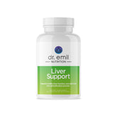DR. EMIL NUTRITION Liver Support – bouteille en gros plan pour soutenir le foie.
