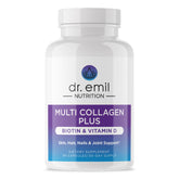 DR. EMIL NUTRITION Multi Collagen Plus — bouteille de gélules cheveux et ongles
