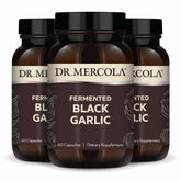 Dr. Mercola Ail noir fermenté – bouteille prête à l'emploi pour soutien immunitaire potentiel