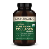 Dr. Mercola Bouillon os collagène tablettes: routine pratique pour peau et ongles.