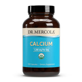 Dr. Mercola Calcium organique en bouteille, soutien potentiel des os et du cerveau.