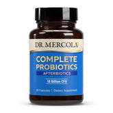 Dr. Mercola Complete Afterbiotics – bouteille et étiquette, soutien digestif potentiel