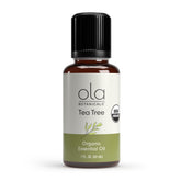 Dr. Mercola huile essentielle arbre à thé — bouteille pure prête pour parfum et nettoyage.