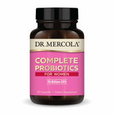 Dr Mercola Probiotiques Complets pour femmes – Bouteille, soutien digestif potentiel au quotidien