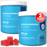 Gommes DR. MORITZ Ashwagandha dans le bocal pour calme quotidien.