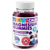Dr. Moritz gommes magnésium pour enfants en bouteille, potentiellement favorisant un sommeil plus calme.