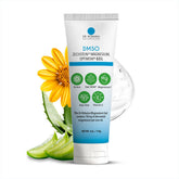 Dr. Robaina DMSO Gel, bouteille roll-on, pratique pour un soin rapide après l'effort.
