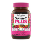 Dr. Schulze's Super-C Plus, bouteille: soutien immunitaire naturel et énergie durable.
