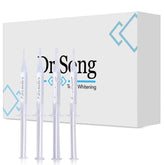 Dr Song gel blanchiment dentaire recharge 4 seringues prêt à l’emploi pour un éclaircissement potentiel.