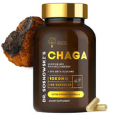 Dr Sosnowski's BioActive Chaga : bouteille pratique pour votre routine quotidienne.