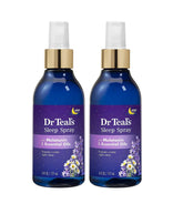 Dr Teal's Spray Sommeil: deux bouteilles, favorise détente et préparation au repos.