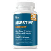 Dr. Tobias flacon d'enzymes digestives avec 18 enzymes pour soutenir la digestion.