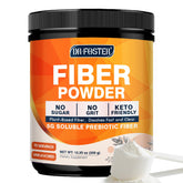 DRFOSTER Poudre de fibres solubles en bouteille, soutien digestif sans goût.