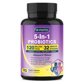 DRFOSTER Probiotiques pour la digestion, bouteille pratique et facile à transporter.