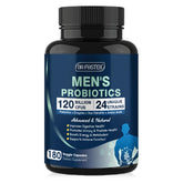 DRFOSTER Probiotiques pour homme: bouteille de capsules favorisant une digestion équilibrée.