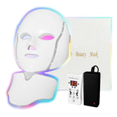 Duevie masque LED visage rouge, stimulation ciblée pour revitaliser la peau.