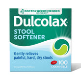 Gélules Dulcolax liquides assouplissantes dans la boîte, usage pratique.