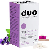 Duo Sleep – bouteille en verre recyclable pour une routine bucco durable et sans plastique