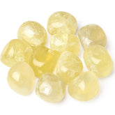DUQGUHO Citrine — pierres polies irrégulieres 200 g pour décoration.