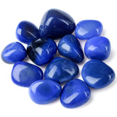 DUQGUHO, pierre corneline bleue brute, idéale pour méditation et décoration zen.