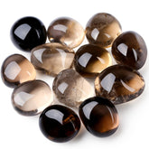 DUQGUHO Quartz fumé – ensemble de pierres décoratives, favorisant une ambiance zen et concentrée.