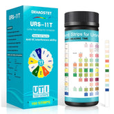 DXHAOSTET bandelettes urinaire 11 parametres, bouteille pratique pour auto-suivi.