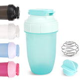 Bouteille shaker D.Y.A 16oz étanche, idéale pour mélanges protéinés et smoothies, sans fuite.