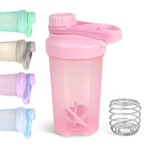 Gourde shaker D.Y.A 16oz avec ouverture large pour mélanger protéines et boissons.