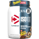 Dymatize ISO100 saveur Cocoa Pebbles, poudre protéinée facile à mélanger après l'entraînement