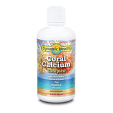 Dynamic Health Complexe calcium de corail — bouteille montrant la formule pour la santé des os.