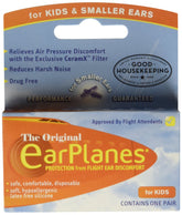 EarPlanes bouchons d’oreilles pour enfants en vol, emballage pratique pour voyager.