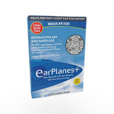 Protection auditive EarPlanes pour adultes, douceur en avion et réduction du bruit.