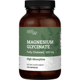 Earth Harmony Naturals Pure Magnesium Glycinate, bouteille 120 capsules, soutien potentiel du sommeil.
