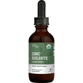 Earth Harmony Naturals Zinc Liquide flacon 60 ml, dosage pratique pour le soutien potentiel immunitaire.