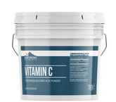 Earthborn Elements Poudre vitamine C dans bocal hermetique, pratique et durable.
