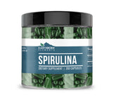 Earthborn Elements Spiruline – boîte affichant l'étiquette, pratique pour votre routine.