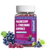 Gommes EAZGOO magnésium-thréonine en emballage, soutien potentiel du bien-être quotidien.