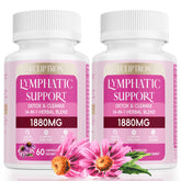Écliptron Drainage lymphatique: bouteille 1880 mg soutient le système lymphatique et la désintoxication.