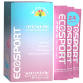 EcoSport sachets sur l emballage, pratique pour une hydratation rapide