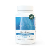 EcoNugenics HonoPure bouteille montrant l'etiquette, soutien potentiel a la concentration