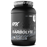 Bouteille Karbolyn Hydrate EFX Sports, prête à hydrater rapidement pendant l’entraînement.