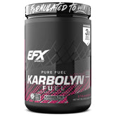 EFX Sports Karbolyn Fuel, bouteille fraise pour énergie rapide et durable avant l'entraînement