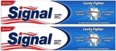 Signal dentifrice anti-carie emballage double boîte, protection quotidienne possible