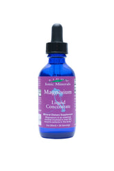 Flacon Eidon magnésium liquide avec pipette, favorisant la relaxation musculaire.