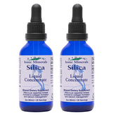 Eidon Silice Liquide Concentré, bouteille 2 oz, pour cheveux et peau.
