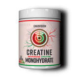 Ekkovision Creatine Monohydrate poudre micronisée, mélange facile pour entraînement.
