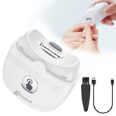Clip-ongles électrique avec boîtier portable pour utilisation en déplacement.