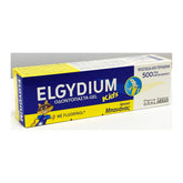 Elgydium Kids Gel dentifrice Banane 50 ml prêt pour le brossage quotidien.