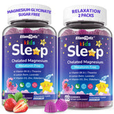 Gommes ELLAMENTZ Sommeil Enfants – Bouteille visible, soutien au calme avant le coucher.